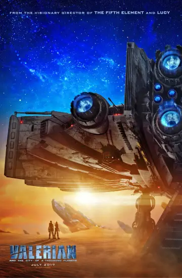 Plakat do filmu "Valerian i Miasto Tysiąca Planet" #39796