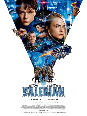 Plakat do filmu "Valerian i Miasto Tysiąca Planet" #39802