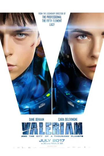 Plakat do filmu "Valerian i Miasto Tysiąca Planet" #39803