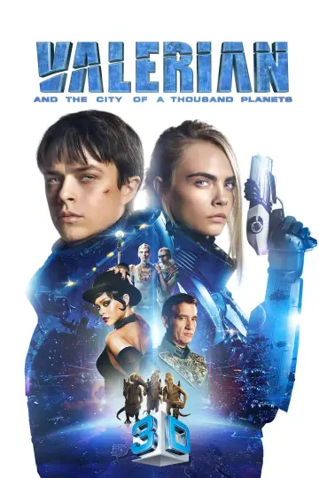 Plakat do filmu "Valerian i Miasto Tysiąca Planet" #39807