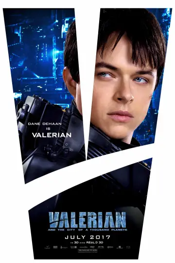 Plakat do filmu "Valerian i Miasto Tysiąca Planet" #614168
