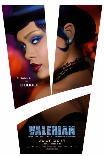 Plakat do filmu "Valerian i Miasto Tysiąca Planet" #614170