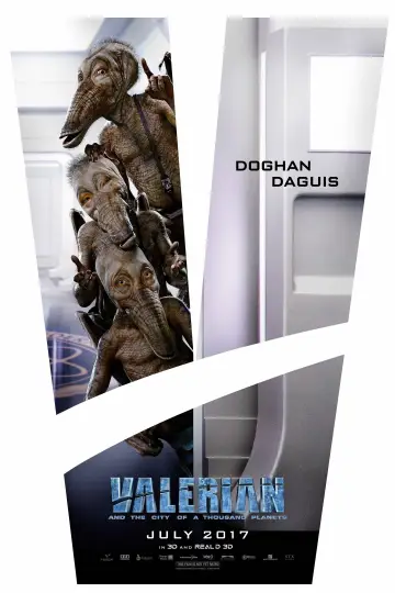 Plakat do filmu "Valerian i Miasto Tysiąca Planet" #614171