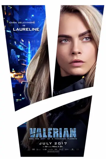 Plakat do filmu "Valerian i Miasto Tysiąca Planet" #614175