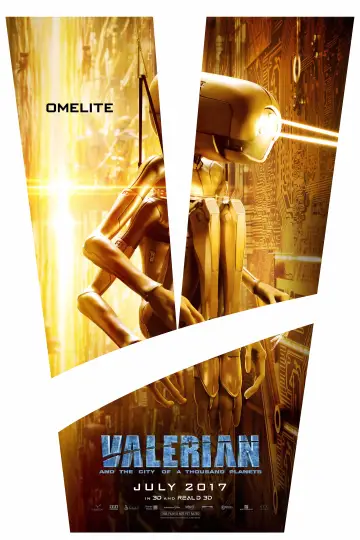 Plakat do filmu "Valerian i Miasto Tysiąca Planet" #614176