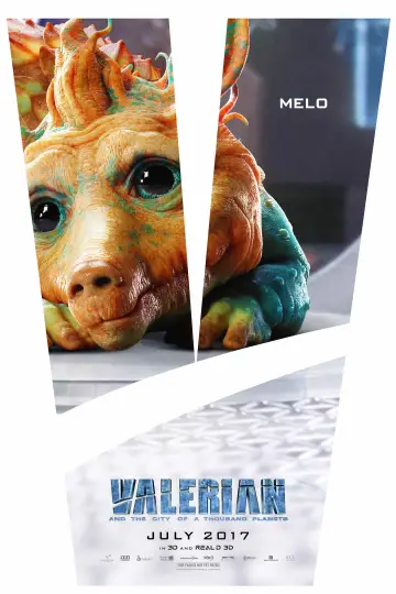 Plakat do filmu "Valerian i Miasto Tysiąca Planet" #614177