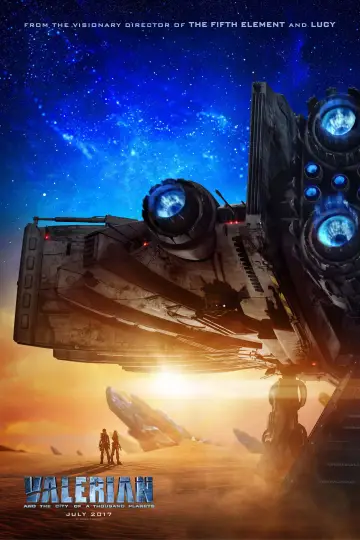 Plakat do filmu "Valerian i Miasto Tysiąca Planet" #614198