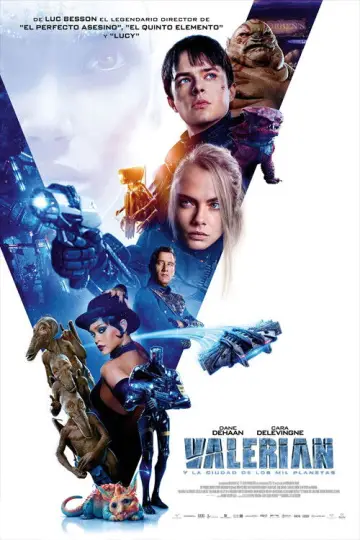 Plakat do filmu "Valerian i Miasto Tysiąca Planet" #614209