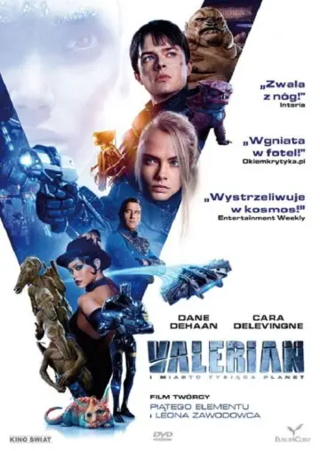 Plakat do filmu "Valerian i Miasto Tysiąca Planet" #614210