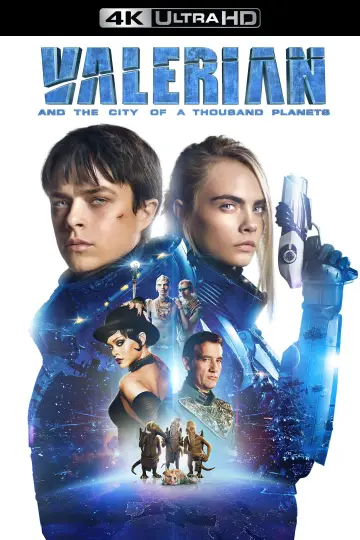 Plakat do filmu "Valerian i Miasto Tysiąca Planet" #614215
