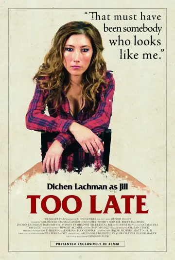 Plakat do filmu "Too Late" #1137847