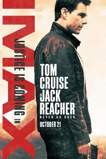 Plakat do filmu "Jack Reacher: Nigdy nie wracaj" #598413