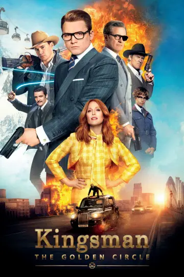 Plakat do filmu "Kingsman: Złoty Krąg" #249805