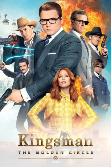 Plakat do filmu "Kingsman: Złoty Krąg" #249808