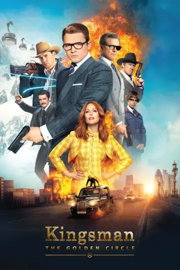 Plakat do filmu "Kingsman: Złoty Krąg" #249818