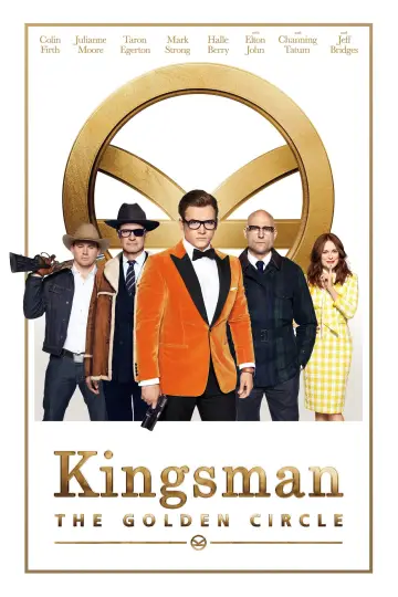 Plakat do filmu "Kingsman: Złoty Krąg" #249819