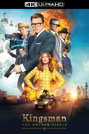 Plakat do filmu "Kingsman: Złoty Krąg" #249821