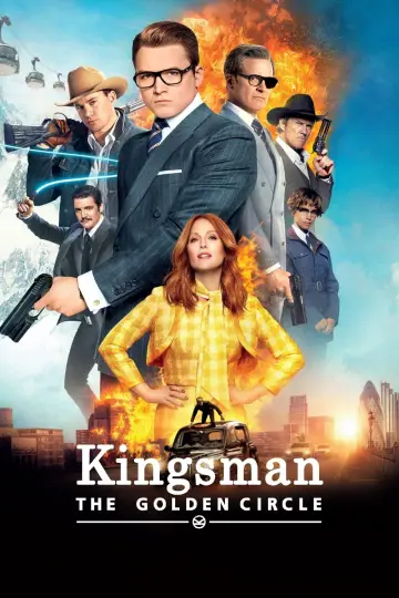 Plakat do filmu "Kingsman: Złoty Krąg" #249823