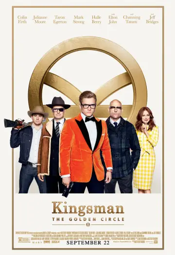 Plakat do filmu "Kingsman: Złoty Krąg" #249828