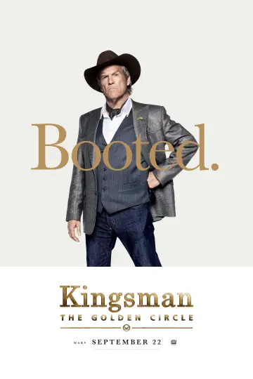 Plakat do filmu "Kingsman: Złoty Krąg" #249829