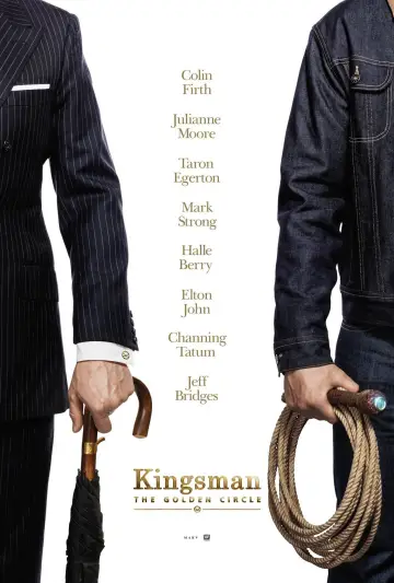 Plakat do filmu "Kingsman: Złoty Krąg" #249830