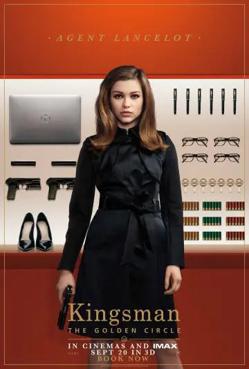 Plakat do filmu "Kingsman: Złoty Krąg" #249833
