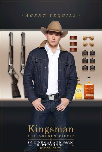 Plakat do filmu "Kingsman: Złoty Krąg" #249836