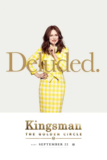 Plakat do filmu "Kingsman: Złoty Krąg" #249842