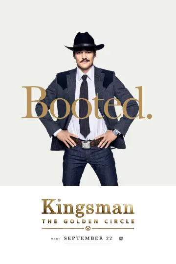 Plakat do filmu "Kingsman: Złoty Krąg" #249843