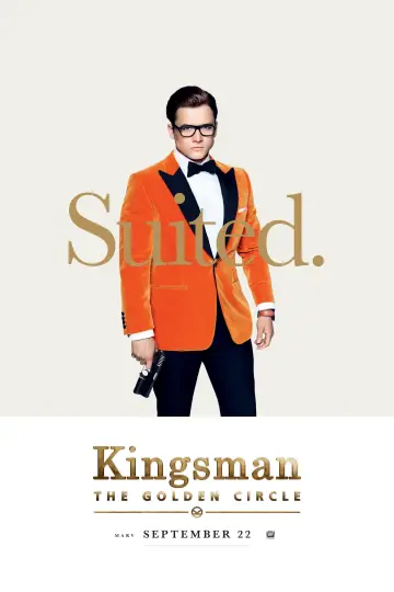 Plakat do filmu "Kingsman: Złoty Krąg" #249844