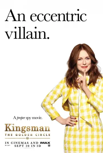 Plakat do filmu "Kingsman: Złoty Krąg" #249847