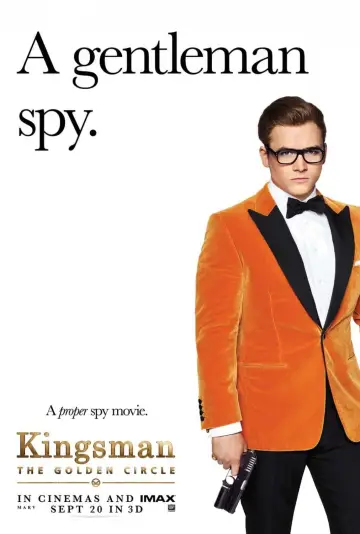 Plakat do filmu "Kingsman: Złoty Krąg" #249848