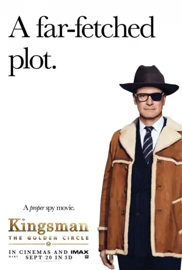 Plakat do filmu "Kingsman: Złoty Krąg" #249849