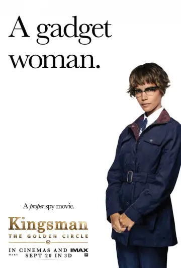 Plakat do filmu "Kingsman: Złoty Krąg" #249851