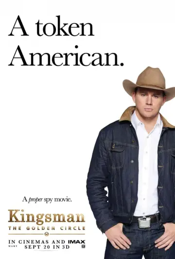 Plakat do filmu "Kingsman: Złoty Krąg" #249852