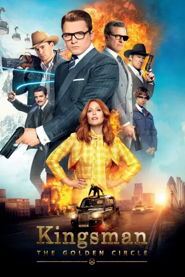 Plakat do filmu "Kingsman: Złoty Krąg" #249866