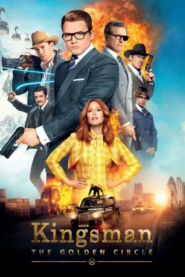 Plakat do filmu "Kingsman: Złoty Krąg" #249867