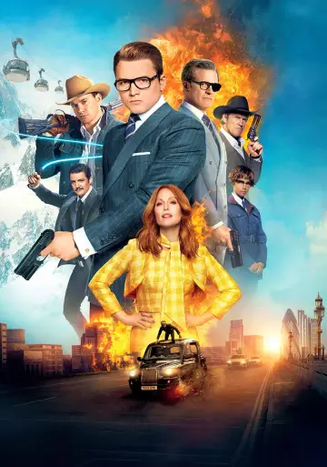 Plakat do filmu "Kingsman: Złoty Krąg" #605689