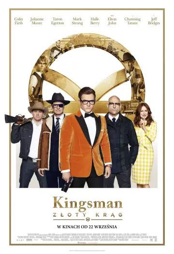 Plakat do filmu "Kingsman: Złoty Krąg" #605691