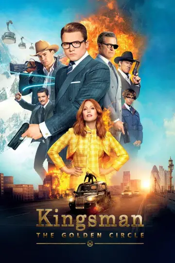 Plakat do filmu "Kingsman: Złoty Krąg" #605696