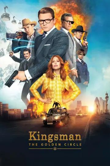 Plakat do filmu "Kingsman: Złoty Krąg" #929195