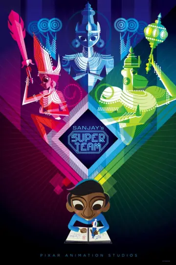 Plakat do filmu "Super drużyna Sanjaya" #1861158