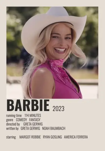 Plakat do filmu "Barbie" #1855101