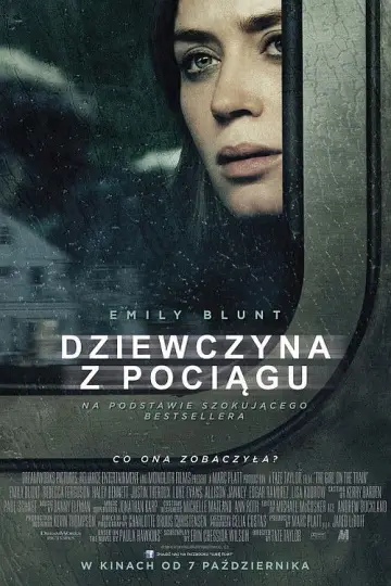 Plakat do filmu "Dziewczyna z pociągu" #665740
