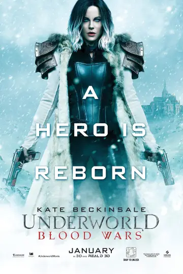 Plakat do filmu "Underworld 5: Wojny krwi" #39033