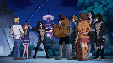 Zasłona do filmu "Scooby-Doo i Kiss: Straszenie na scenie" #351255