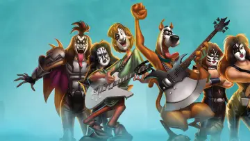 Zasłona do filmu "Scooby-Doo i Kiss: Straszenie na scenie" #905727