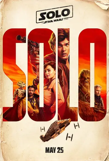 Plakat do filmu "Han Solo: Gwiezdne wojny – historie" #36591