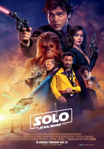 Plakat do filmu "Han Solo: Gwiezdne wojny – historie" #36593