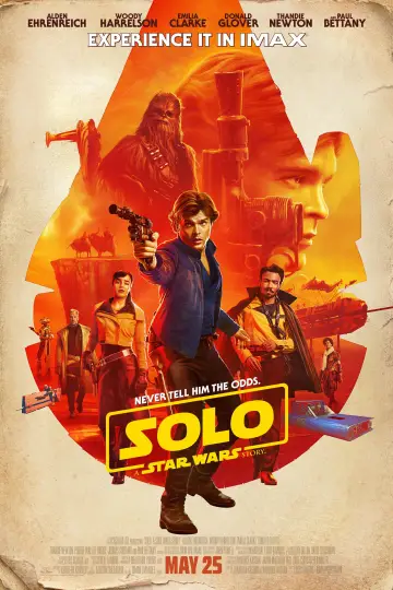Plakat do filmu "Han Solo: Gwiezdne wojny – historie" #615470